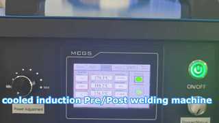 Chłodzona powietrzem nagrzewnica indukcyjna do zgrzewarki wstępnej i końcowej