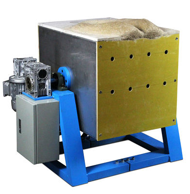 Piec indukcyjny 100KG Piec indukcyjny 1750C do topienia stali