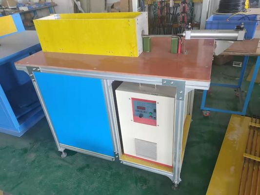 Dobra cena Maszyna do kucia indukcyjnego 45KW 1-20Khz Piec do kucia indukcyjnego do mosiężnej płyty prętowej w Internecie