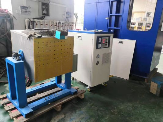 Dobra cena 120KW indukcyjny piec do topienia stali 440V żelazny piec indukcyjny Auto w Internecie