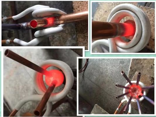 Dobra cena Maszyna do lutowania indukcyjnego miedzianego mosiądzu 30-80 Khz Maszyna indukcyjna o wysokiej częstotliwości w Internecie