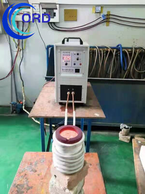 Dobra cena Hf-25kw High Frequency Induction Melting Machine do topienia miedzi, mosiądzu, brązu, żeliwa, stali, boga itp. z 5kg pieca w Internecie