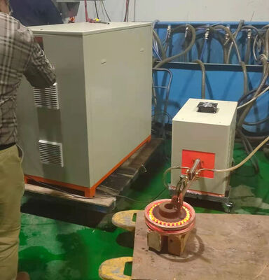 Dobra cena Chińska Fabryka Sprzedaż Driect Ultra wysokiej częstotliwości Indukcja grzewcza Maszyna stosowana w Quanching Gorący Forging przedgrzew spalanie utwardzanie (200kw) w Internecie